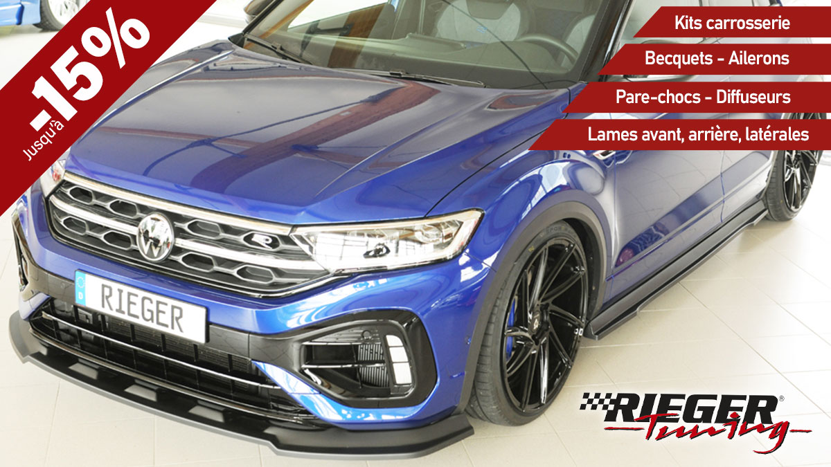 Kit carrosserie Rieger tuning france -15%