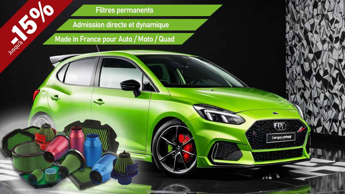 Filtre à air green -25%