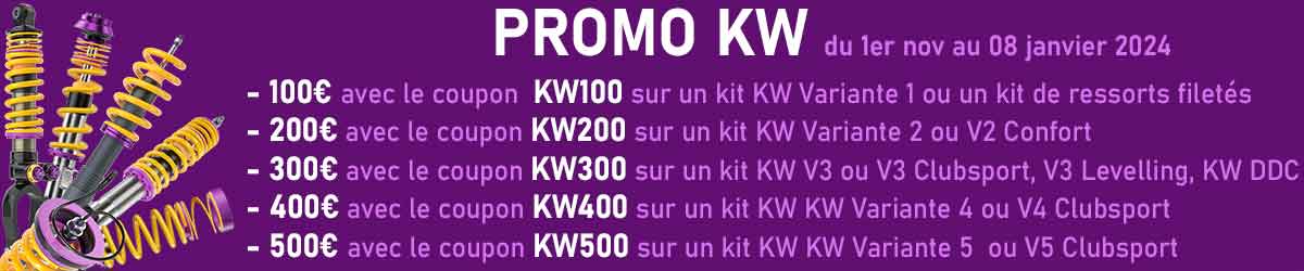 promo kit combinés filetés KW 2023 jusqu a 500€ de remise!
