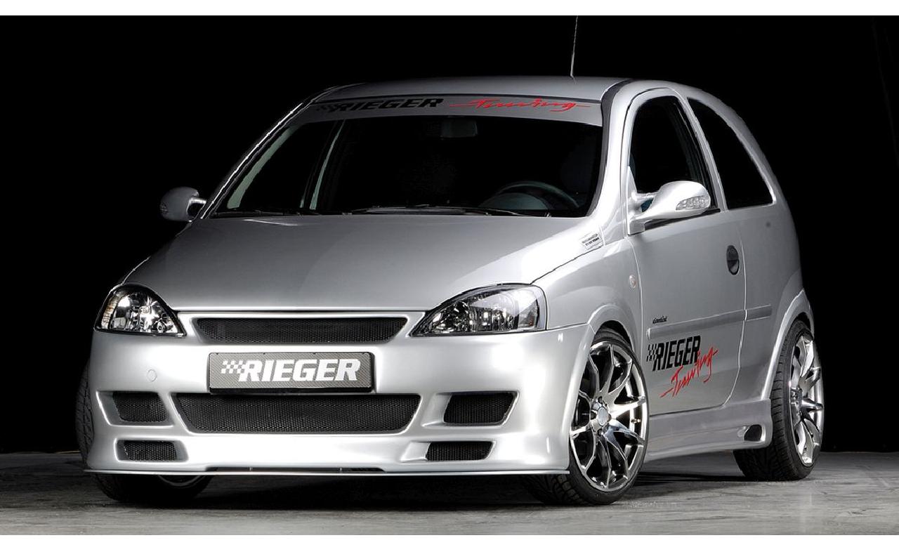 RIEGER TUNING Pare-chocs AV type RACE pour Opel Corsa C phase 1/2