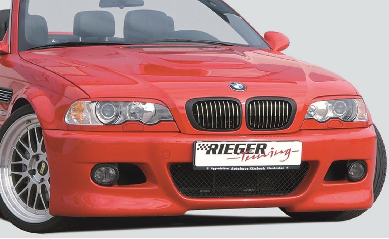 RIEGER TUNING Pare-chocs AV look Sport E46 pour BMW Série 3 E46