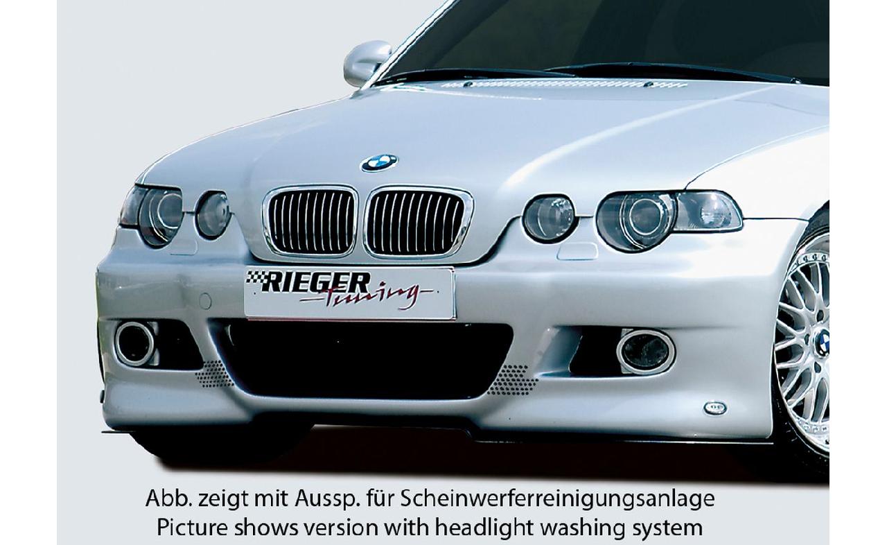 RIEGER TUNING Pare-chocs AV look Sport E46 pour BMW Série 3 E46 Compact