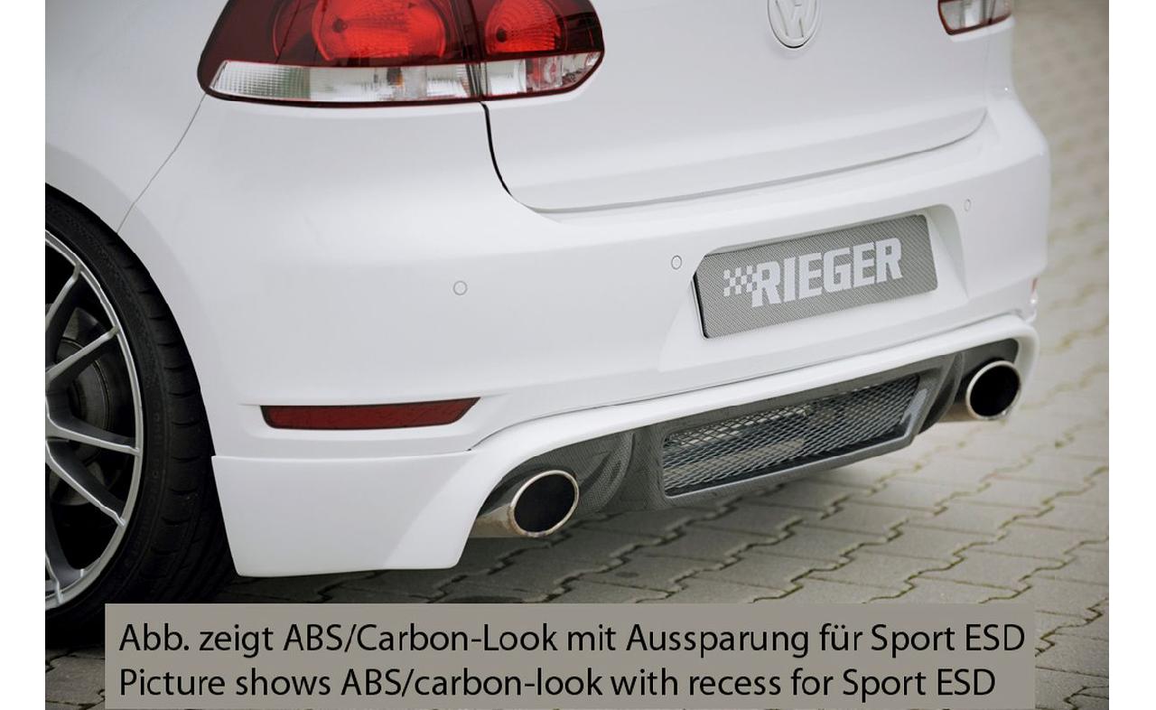 RIEGER TUNING Rajout AR pour VW Golf 6 GTI