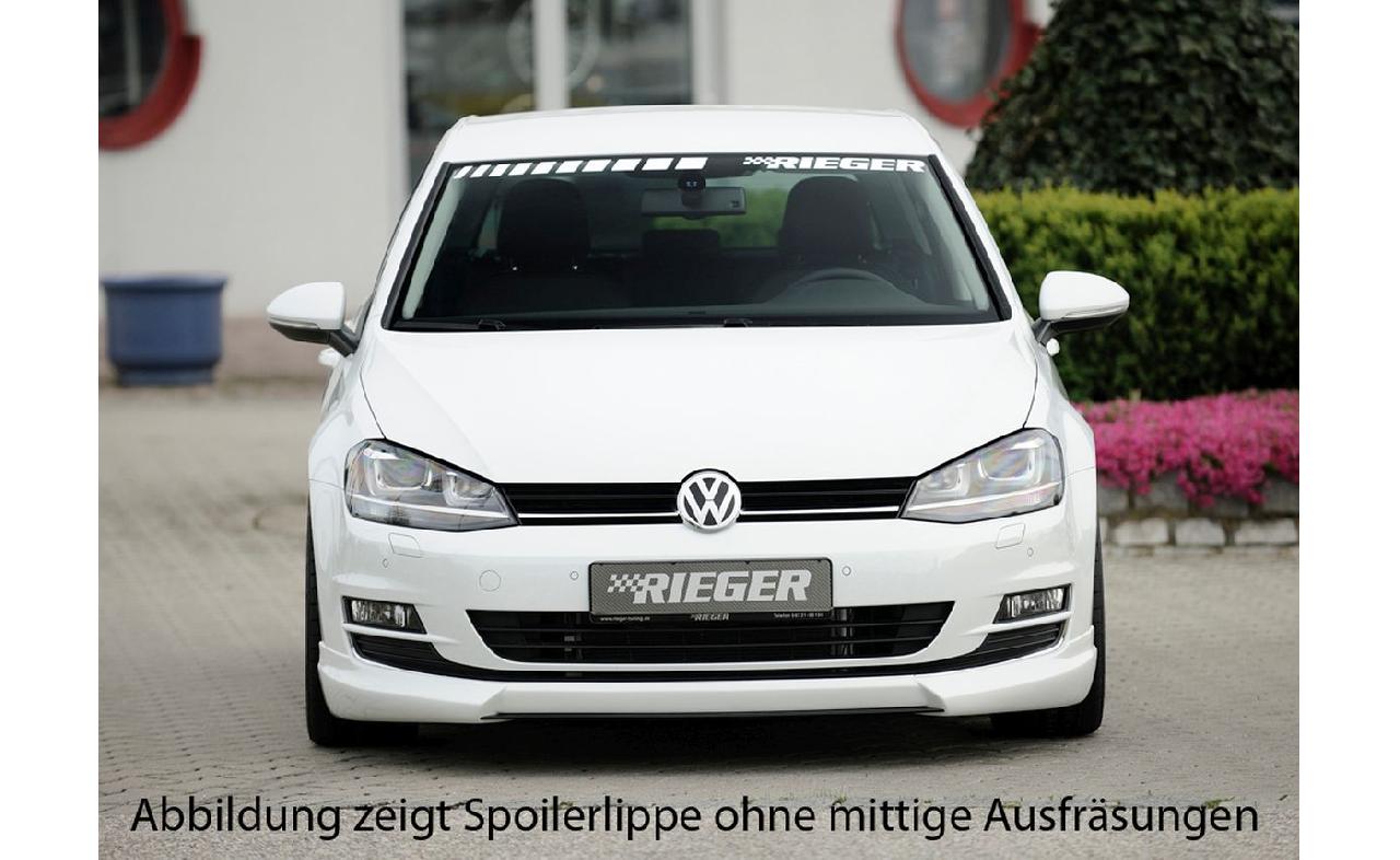 RIEGER TUNING Lame AV en carbone véritable pour VW Golf 7 R (12/13-12/16)
