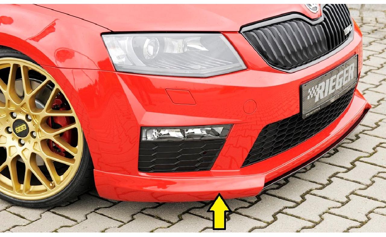 RIEGER TUNING Lèvre AV pour Skoda Octavia RS 5E berline/break (02/13-01/17)