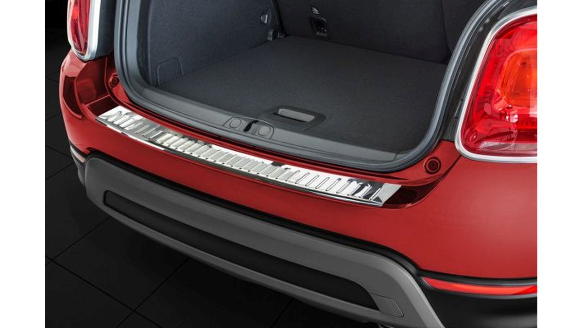 tuning-art L267 Protection de seuil de Coffre pour Fiat Tipo Combi 356 2016- Acier INOX
