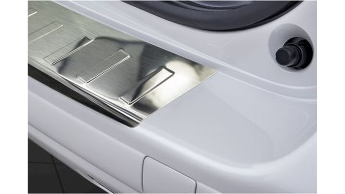 Seuil De Coffre Inox Pour Peugeot 5008 (09-) Avec Nervures