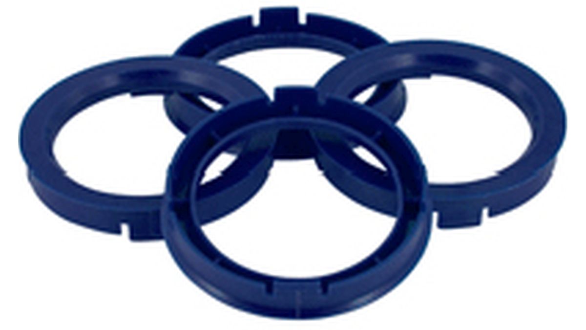 Lot 4 Bagues De Centrage 69.1 Mm Vers 65.1 Mm – Plastique ABS, Pour Jantes Alu, Évite Vibrations