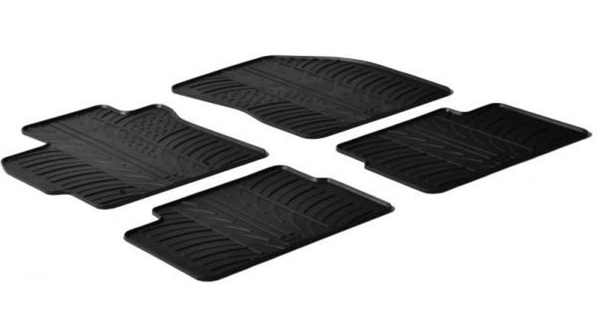Tapis De Coffre Sur Mesure Toyota Auris 2007-2012 - Caoutchouc TPE Antidérapant, Bords Hauts | Hatchback