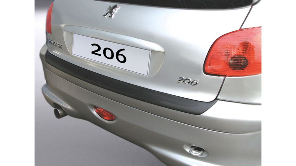 Protection De Seuil Arrière En Inox Pour Peugeot 508 II SW – Finition 'Ribs', Argenté