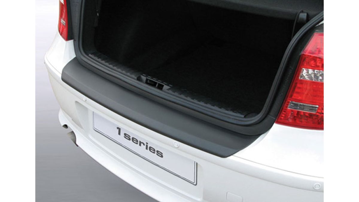 Protection Seuil Arrière ABS Pour BMW Série 1 E87 2007-2011 - Noir, Fixation Ruban 3M, Protège Pare-chocs Des Rayures - 2