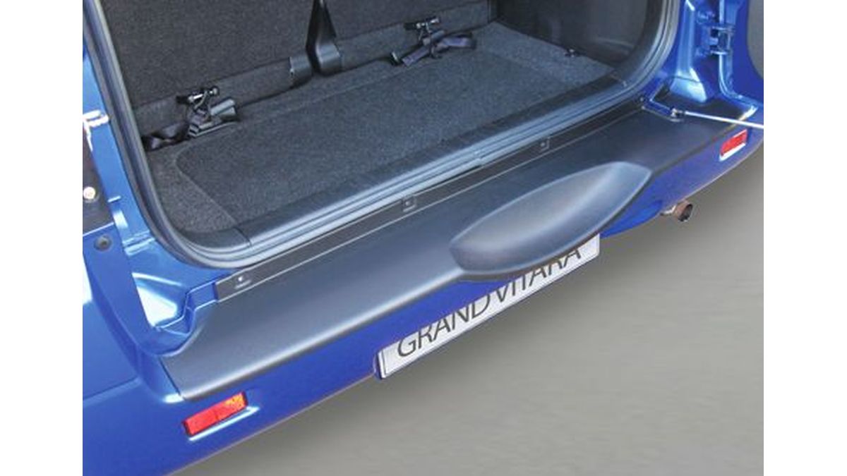 Kit 5 Protections Seuil De Porte Pour Suzuki Vitara, Swift, Grand Vitara... - Fibre De Carbone Noir - Antidérapant
