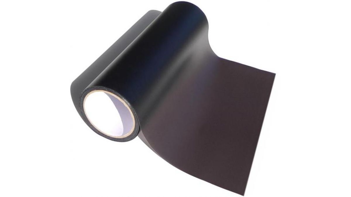Film Autocollant En Microfibre Noire 200x30 Cm – Revêtement Intérieur Voiture Style Daim, Adhésif Fort, Facile à Poser - 5
