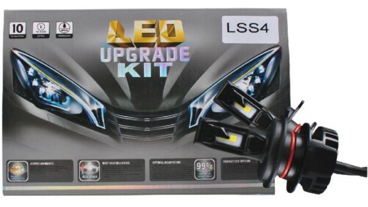 Kit de 2 ampoules LED Basic HP H4 H/L