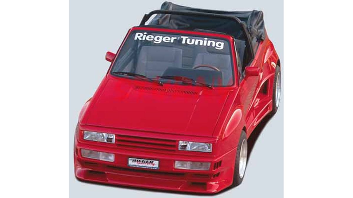 RIEGER Kit complet large GTO en GFK pour VW Golf 1