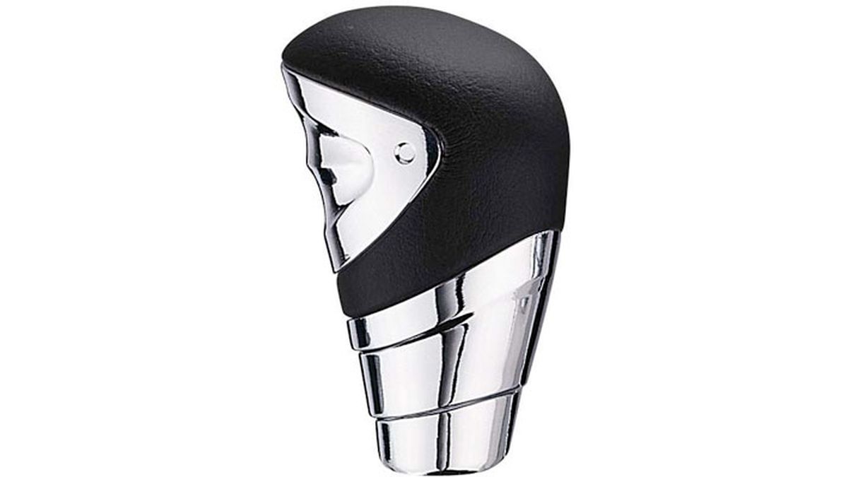 Pommeau De Levier De Vitesse Chrome Et Cuir Noir - Compatible Opel Combo Tour