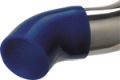 Adaptateur+coud%C3%A9+45%C2%B0+en+silicone+bleu+diam%C3%A8tre+77mm