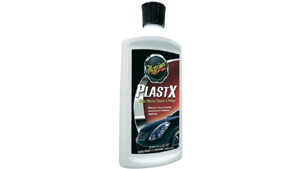 MEGUIAR%27S+Plast+X+R%C3%A9novateur+%26+Lustrant+pour+plastiques+transparents+296ml