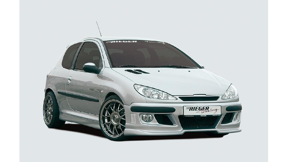 RIEGER+TUNING+Calandre+ouverte+sans+sigle+pour+Peugeot+206