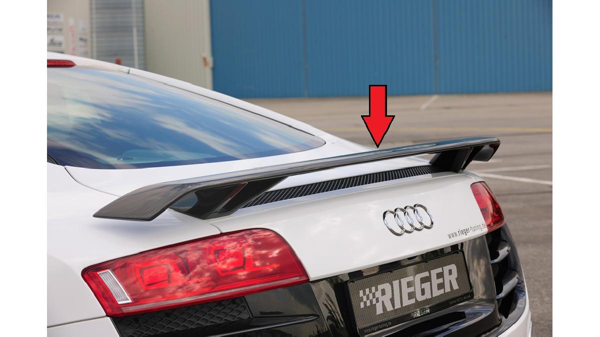 RIEGER+TUNING+Becquet+en+carbone+v%C3%A9ritable+pour+Audi+R8