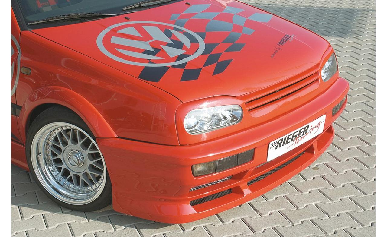 RIEGER TUNING Parechocs AV GTS en GFK pour VW Golf 3