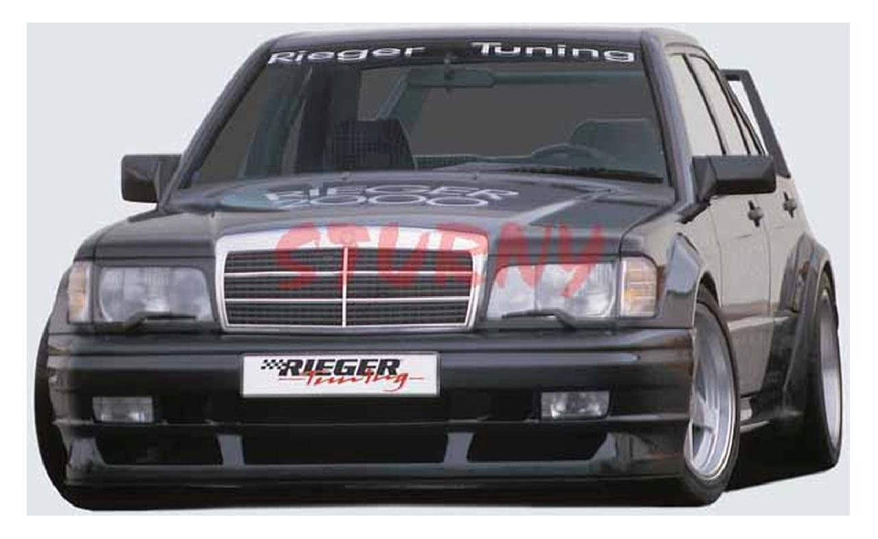 RIEGER TUNING Kit complet large EVO 3 en GFK pour Mercedes 190 W201