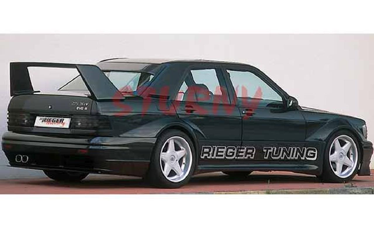 RIEGER TUNING Kit complet large EVO 3 en GFK pour Mercedes 190 W201