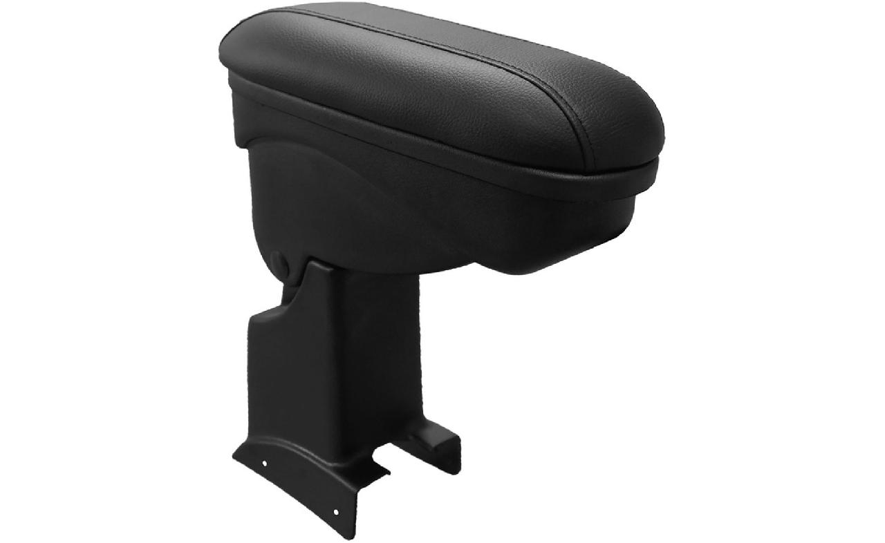 Accoudoir Console Centrale Universel Pour Dacia - Rangement Coulissant Et Relevable, Couleur Noir