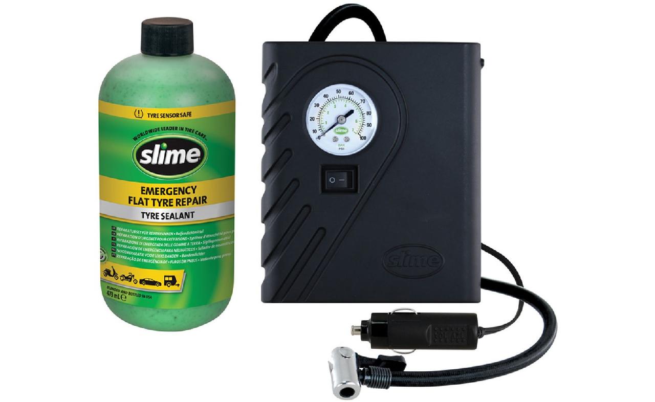 SLIME Kit anti-crevaison Smart-Repair pour voiture de tourisme (SL 1800335)