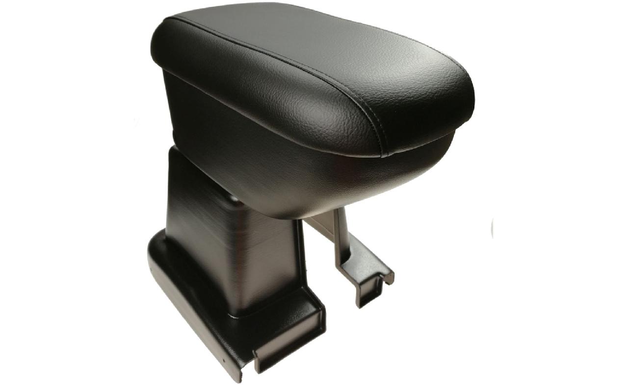 Accoudoir Central Universel Pour Renault Scenic & Laguna - Réglable En Hauteur - Cuir Noir