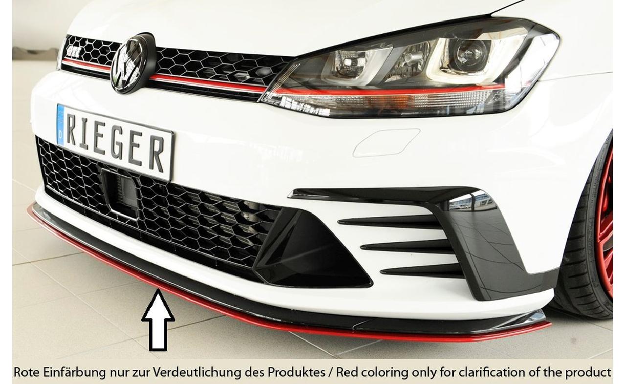 RIEGER TUNING Lame DTM AV pour VW Golf 7 GTI Clubsport / Clubsport S  (02/16-)