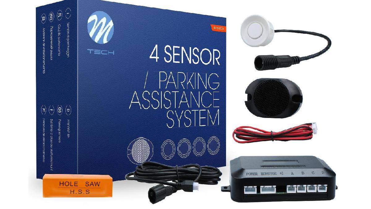 Capteurs+de+stationnement+CP6+buzzer+avec+connecteur+BLANC