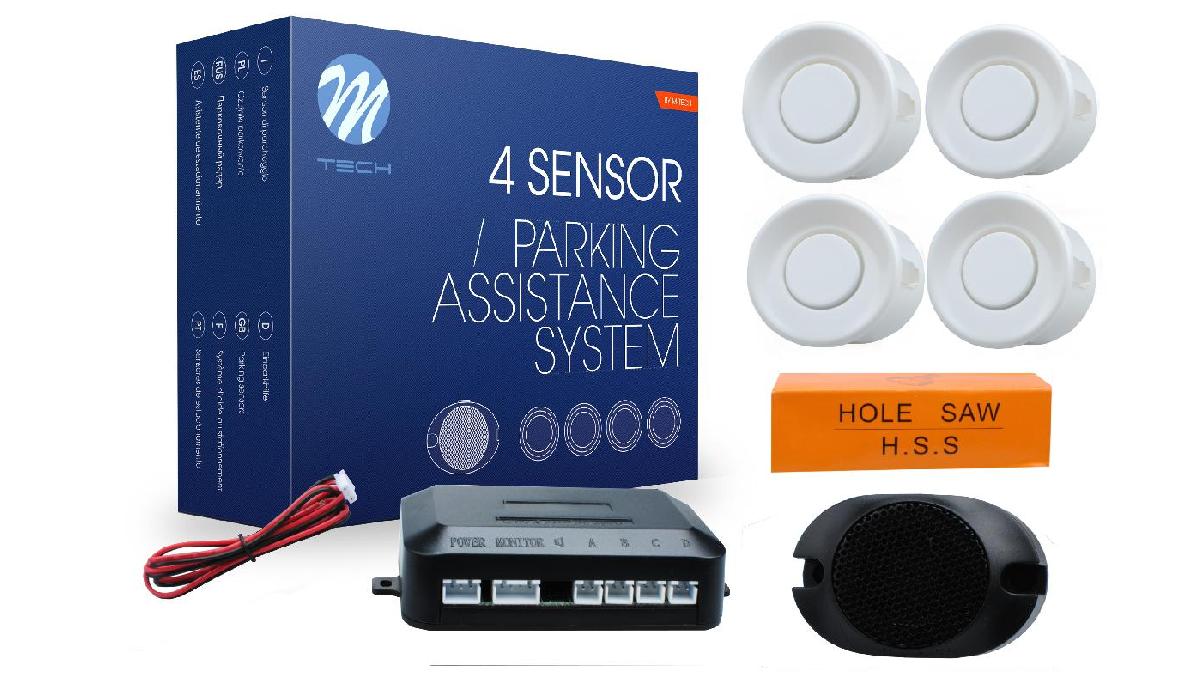 Capteurs+de+stationnement+CP7+buzzer+BLANC