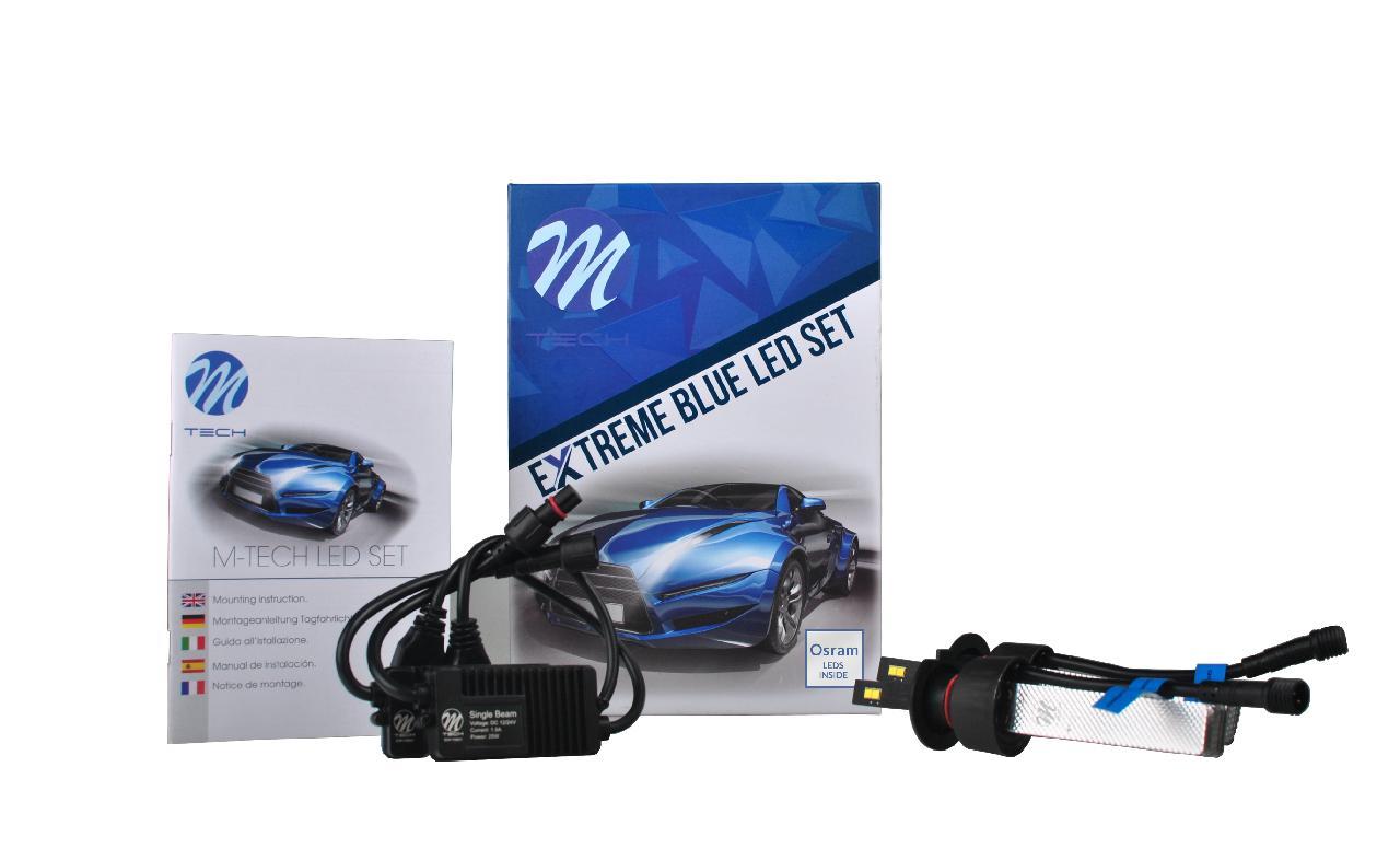 Kit à LED M-TECH Extreme Blue H7 (LSOXB7)
