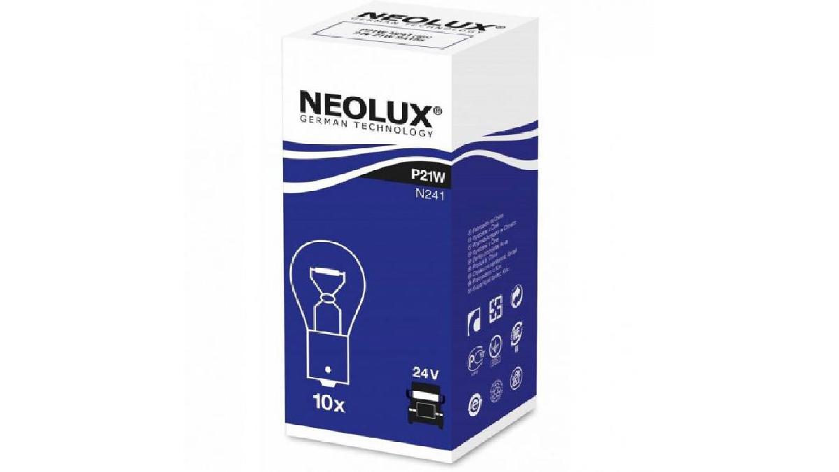 NEOLUX+BA15s+24V+21W+P21W