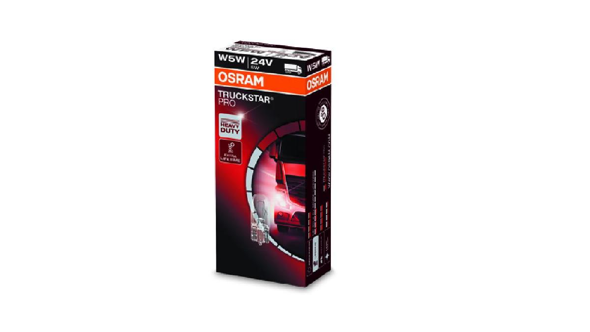 Halogen+OSRAM+TRUCKSTAR+PRO+%2B100%25+W2%2C1x9%2C5d+5W+24V+W5W
