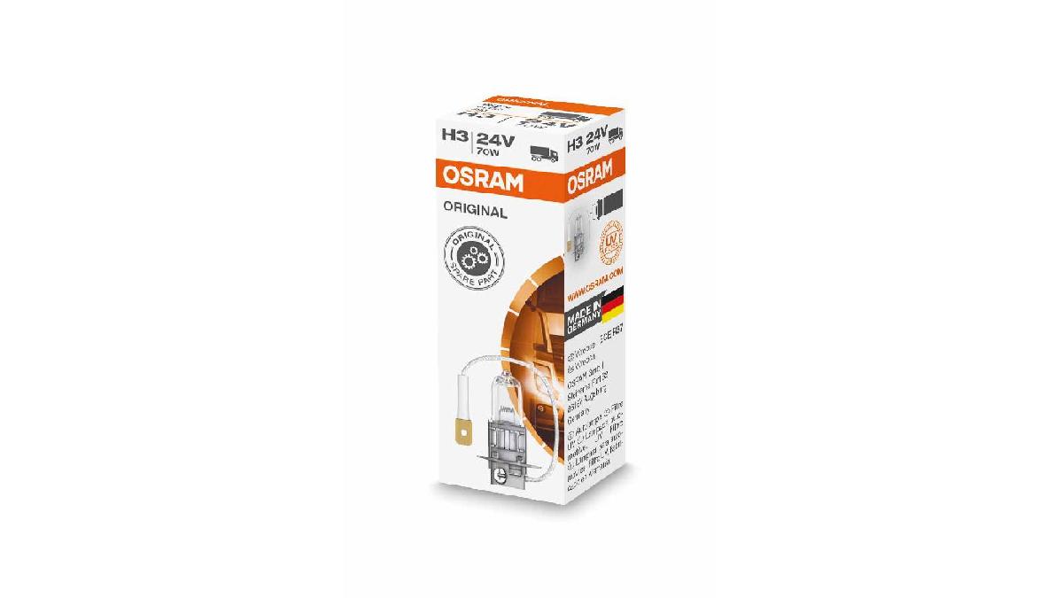 Halogen+OSRAM+Orginal+64156+PK22s+24V+70W+H3