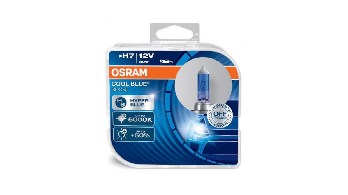 Halogen+OSRAM+COOL+BLUE+BOOST+H7+PX26d+12V+80W+DUO
