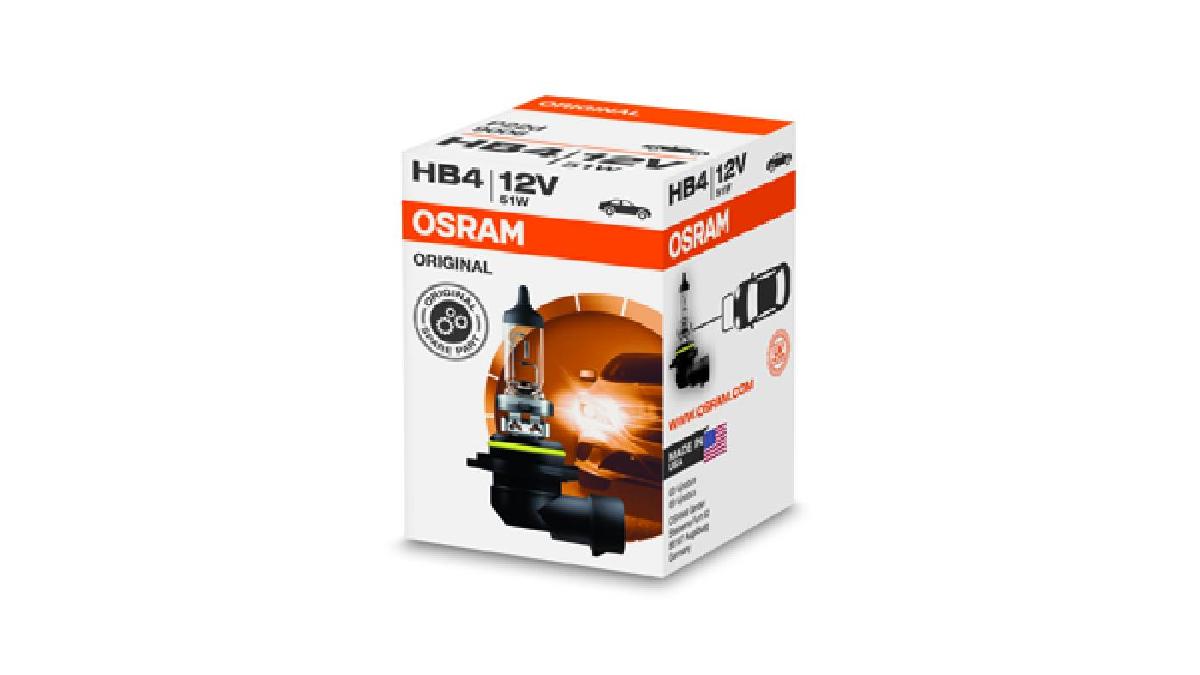 Halogen+OSRAM+P22d+9006+12V+51W+HB4