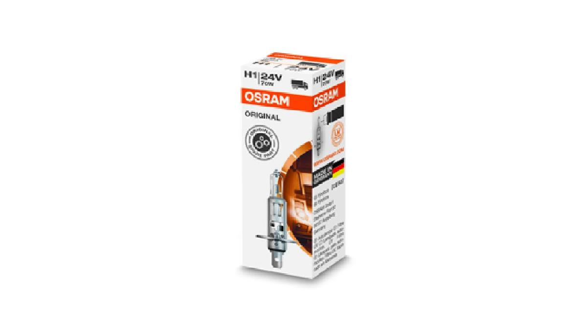 Halogen+OSRAM+TRUCKSTAR+PRO+%2B100%25+P14%2C5s+24V+70W+H1