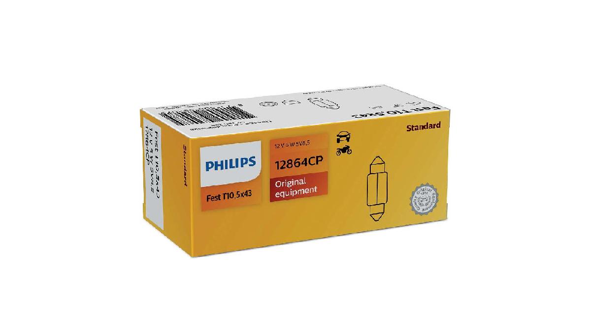 Philips+Festoon+T10%2C5x43+12V5W+SV8%2C5+CP