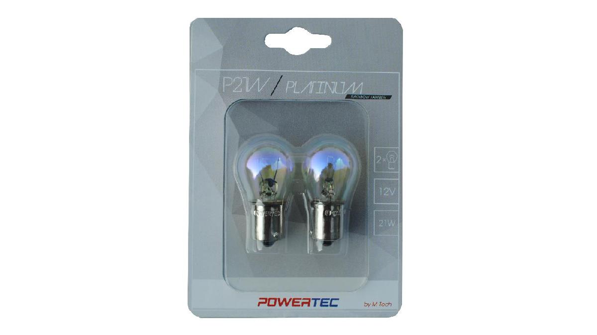 Ampoule+Powertec+Platinum+BA15s+P21W+S25+21W+12V+RAINBOW+Blister