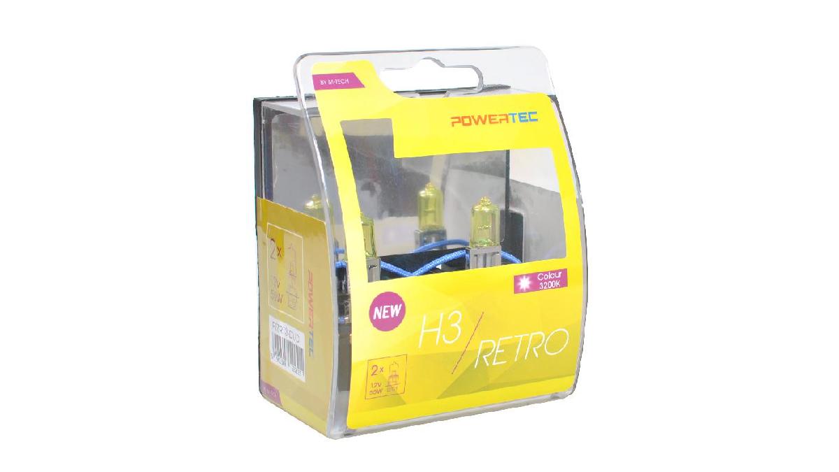 Ampoule+halog%C3%A8ne+Powertec+Retro+H3+12V+DUO