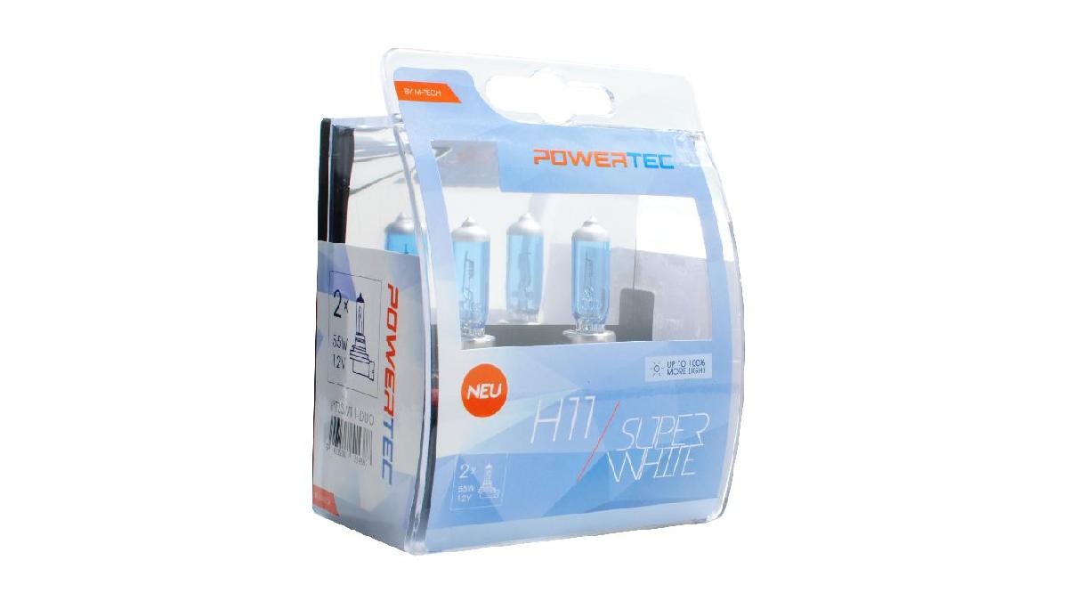 Ampoule+halog%C3%A8ne+Powertec+SuperWhite+H11+12V+DUO
