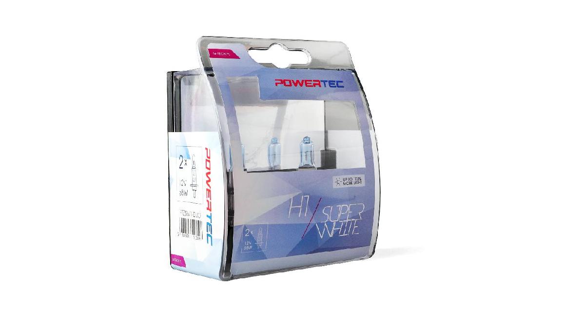 Ampoule+halog%C3%A8ne+Powertec+SuperWhite+H1+12V+DUO