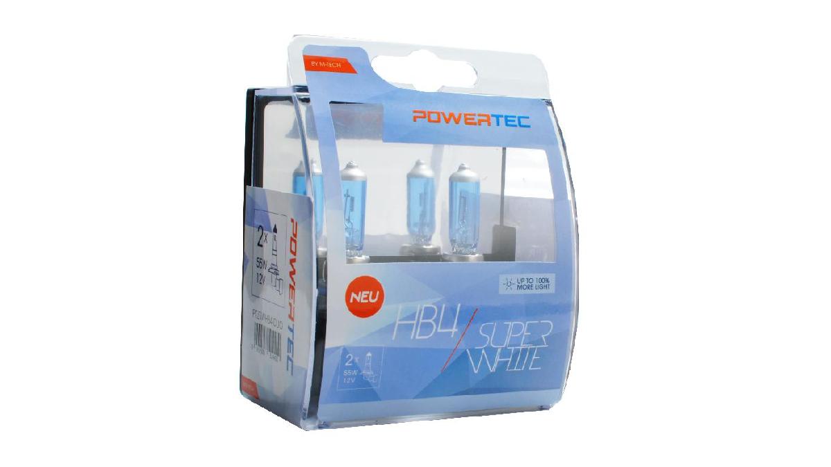 Ampoule+halog%C3%A8ne+Powertec+SuperWhite+HB4+12V+DUO