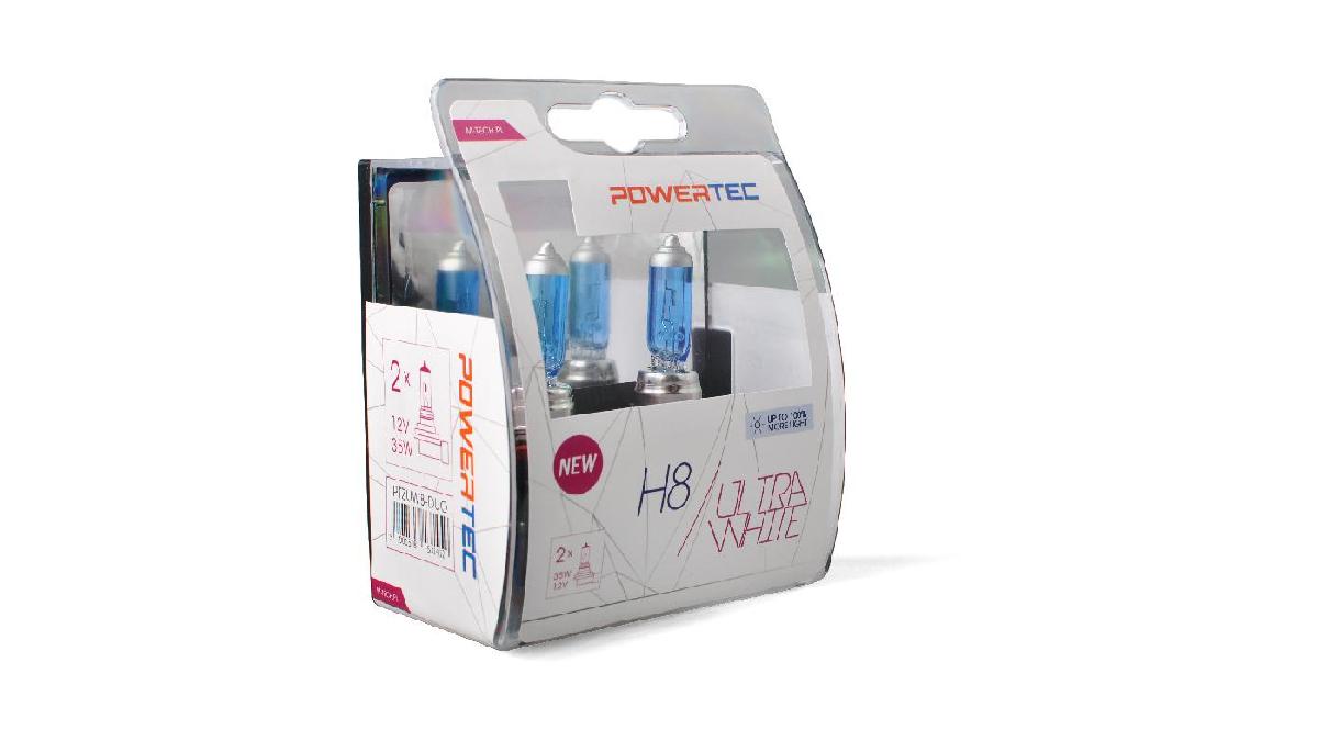 Ampoule+halog%C3%A8ne+Powertec+UltraWhite+H8+12V+DUO