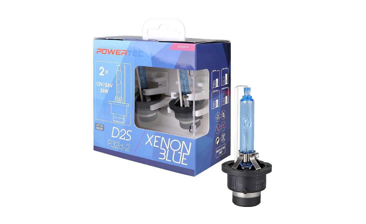 Ampoule xénon Powertec Xenon Blue D2S DUO (PTZXBD2S-DUO)