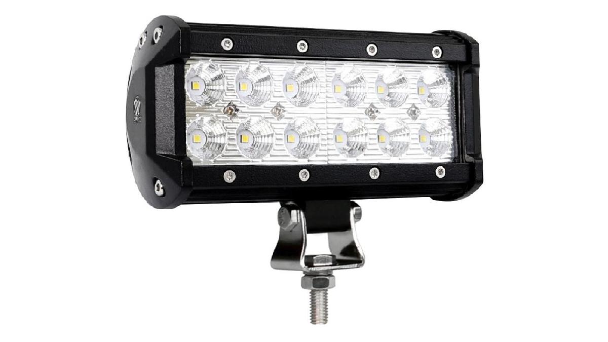 Lampe+de+travail+-+Light+bar+-+Double+Rang%C3%A9e+-+Pied+de+fixation+%2C+36W+6%22+Flood