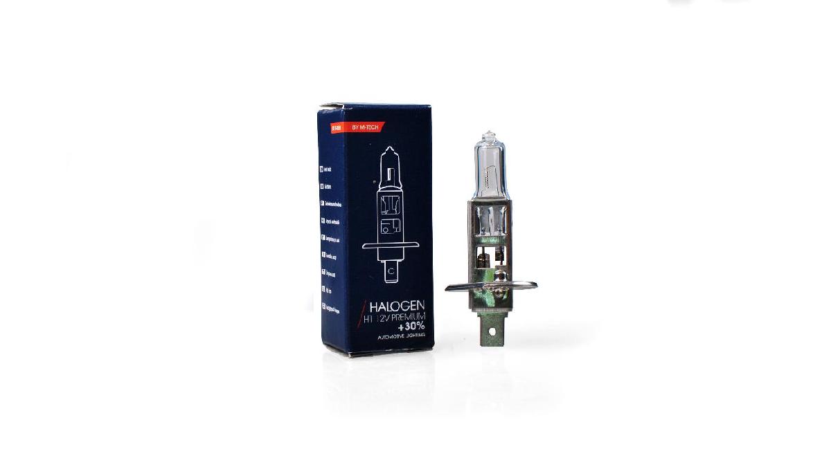 Ampoule+halog%C3%A8ne+M-Tech+Premium+H1+P14.5s+55W+12V+E1